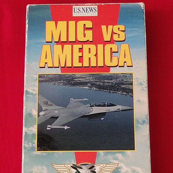COMBAT Other - 1994 V.H.S. COPY OF MIG VS. AMERICA AERIAL COMBAT!!!